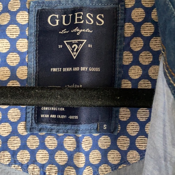 Unisex - Guess Western slim fit Austin top - Picture 3 of 6